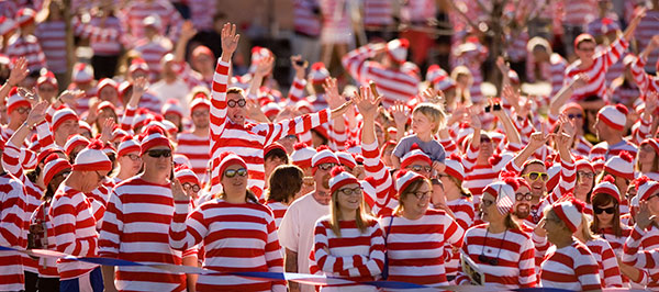 Crowd of Waldos
